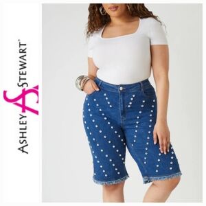 Ashley Stewart Bermuda Shorts